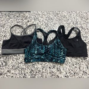 Sports bra bundle of 4, sz medium
